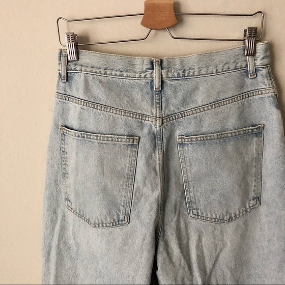 Zara Oversized Baggy Slouch High Rise Mom Jean Pants Size 8 NWT - Picture 12 of 12